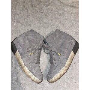Sorel Women’s Ankle Booties Size 9 M Gray Suede Leather Outdoors Comfort Casual